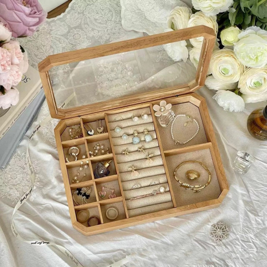 Wooden Accessories Organizer